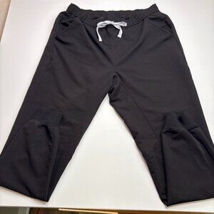 FIGS Tansen Jogger Scrub Pants Black Men's Large Tall